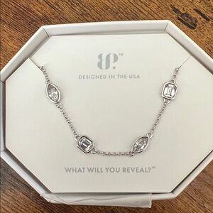 BP Layering Necklace in Rhodium - Soft Chain, Sharp Shine - Bomb Party